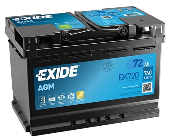Baterie EXIDE EK720 Auto24shop