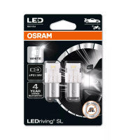 BEC OSRAM LEDRIVING SL P21/5W ALB | 12V - BAY15D - SET 2 BUC (OFF-ROAD)