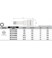 CAP CHEIE CU CANELURI LUNGA 1/2 M6