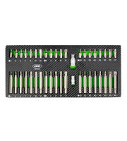 SET DE 42 IMBUSURI HEXAGONALE, 12 VARFURI SI TORX-URI
