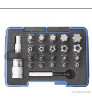 SET BITI-TORX-TORX PLUS 1/4 SI 3/8