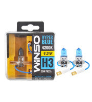 BEC HALOGEN WINSO HYPER BLUE +20% H3 - 12V, 55W PK22S ● 4200K ● SET 2 BUC