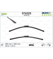 SET LAMELA STERGATOR VALEO SILENCIO FLATBLADE OE 650/580 MM