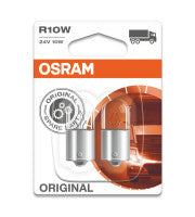 BEC OSRAM ORIGINAL R10W 24V 10W BA15S ● SET 2 BUC