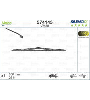 ȘTERGăTOR SILENCIO STANDARD 650 MM