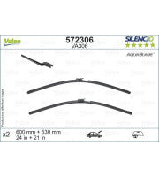 SET STERGATOARE VALEO SILENCIO AQUABLADE 600/530 MM