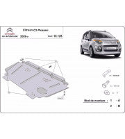 SCUT METALIC MOTOR, CUTIE DE VITEZă