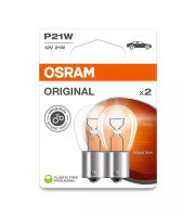 BEC OSRAM ORIGINAL P21W 12V 21W BA15S SET 2 BUC
