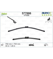 SET LAMELA STERGATOR VALEO SILENCIO FLATBLADE OE 750/700 MM