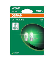 BEC OSRAM ULTRA LIFE W5W 12V 5W W2.1X9.5S SET 2 BUC