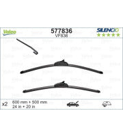 SET LAMELA STERGATOR VALEO SILENCIO FLATBLADE OE 600/500 MM