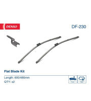 SET LAMELA STERGATOR DENSO FLAT 600/480 MM