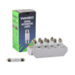 BEC HALOGEN WINSO 12V C5W 5W SV8.5 T11X41