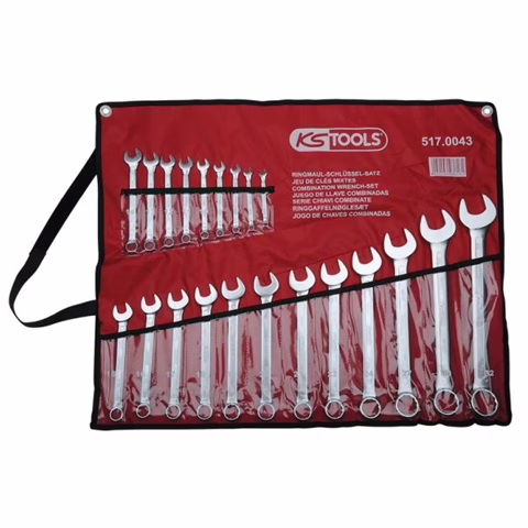 SET CHEICOMBINATE 21 PCS, 6-32MM- KS TOOLS