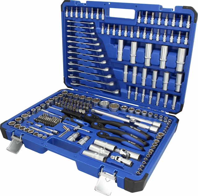 TRUSA EXTINSA SCULE 1/4″ 3/8″ 1/2″ 216PCS-BRILLIANT TOOLS