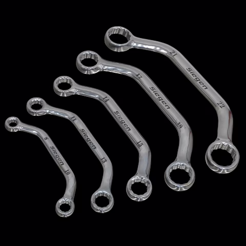SET CHEI INELARE SEMILUNA. 5 PCS-SEALEY
